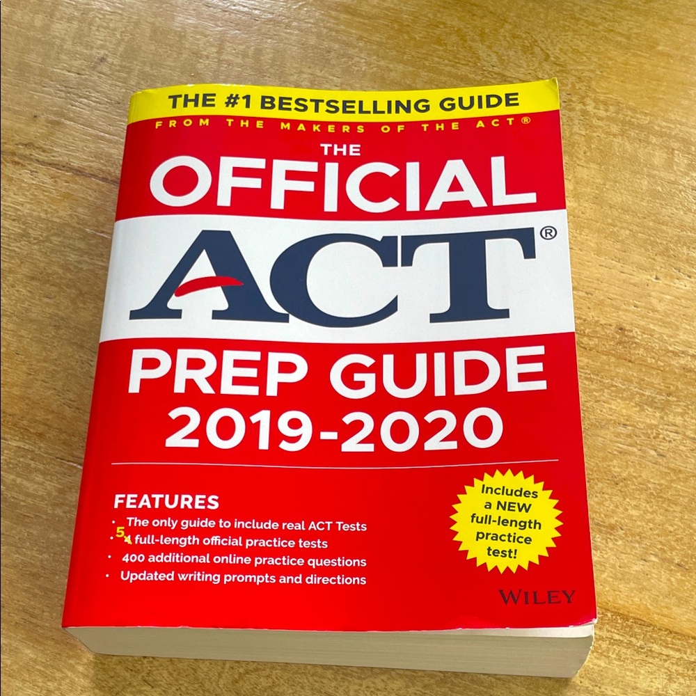 The Official ACT Prep Guide 2019-2020
